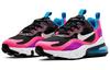 Nike Air Max 270 React Черный Гипер Розовый Яркий Фиолетовый GS BQ0101-001
