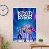 Охотницы Хантер K-Pop Охотники на демонов Подвесной свиток (60x90 см) Искусство стены