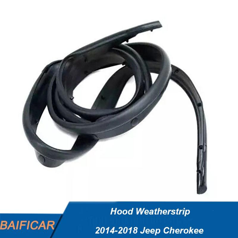 Baificar Brand New Hood Weatherstrip OEM 68103103AB 53338079 For 2014-2018 Jeep Cherokee