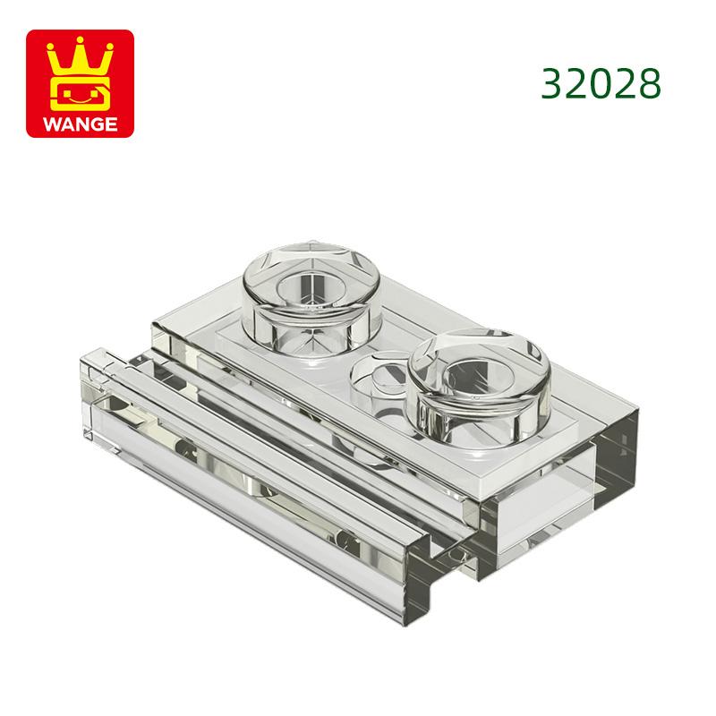 Нетоксичные 224 шт./Лот 3 Пластины 1x2 Со Слайдом Строительные Блоки Moc Специальные Аксессуары Совместимые С Кирпичиками Детские Игрушки Подарок
