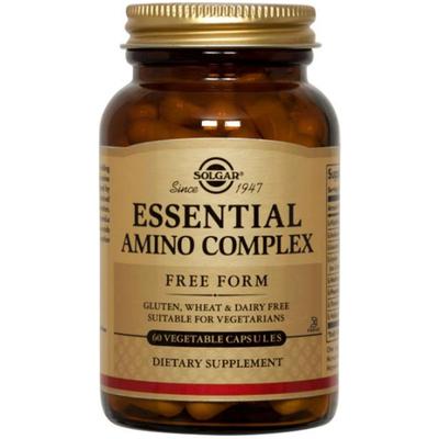 Solgar Essential Amino Complex Растительные капсулы Без глютена Веганский Без сахара