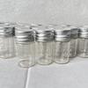 60/100 PCS 8ml Tiny Glass Bottles with Silver Screw Caps 22×40mm Small Empty Jars DIY Crafts Decorative Vials Transparent Bottle