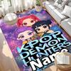 Custom Name Personalized KPop Demon Hunters Print Carpet, Versatile Home Decor Rug, for Playroom, Apartment, Balcony, Entryway, Hallway Gift