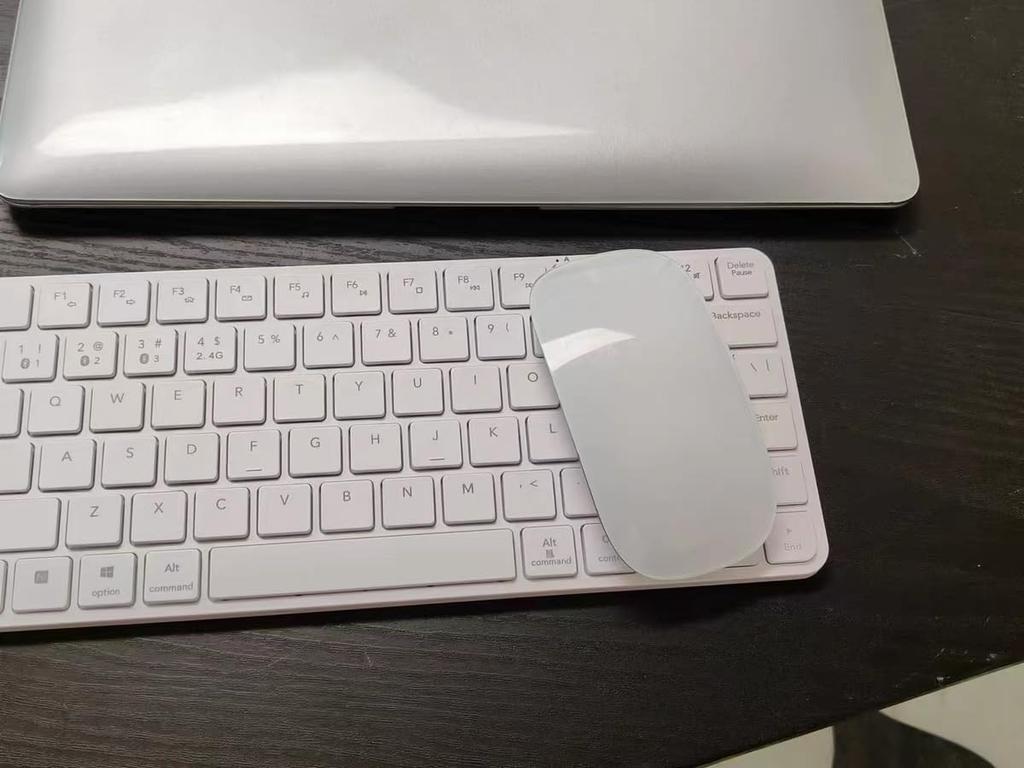 Wireless Multi-Touch Surface Magic Mouse Replacement, USB C Rechargeable Bluetooth Touch Mouse Compatible with macOS, Windows, Linux, and Android