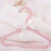 Children Clothes Peg Home Simulated Pearl Mini Organizer Pet Hanger Clothes Hanger Hanging Rack