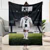 Cristiano Ronaldo's Legacy Blanket Warmthful Decor Perfect for Livingroom Couch Sofa All-Season Use Digital Print