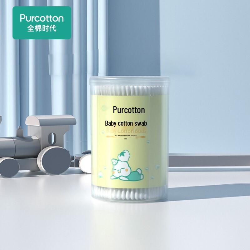 PurCotton Детские ватные палочки и палочки для чистки полости рта