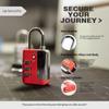 Инструмент безопасности Таможенный парольный замок Противоугонный шкафной замок 3-значный кодовый замок для путешествий