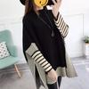 Autumn and Winter Women's Knitwear Cape Bat Sleeve Sweater Versatile Shawl Women's Tops Large Size Loose Top