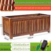 Qiukiao Outdoor Anti-Corrosion Wood Planter Box
