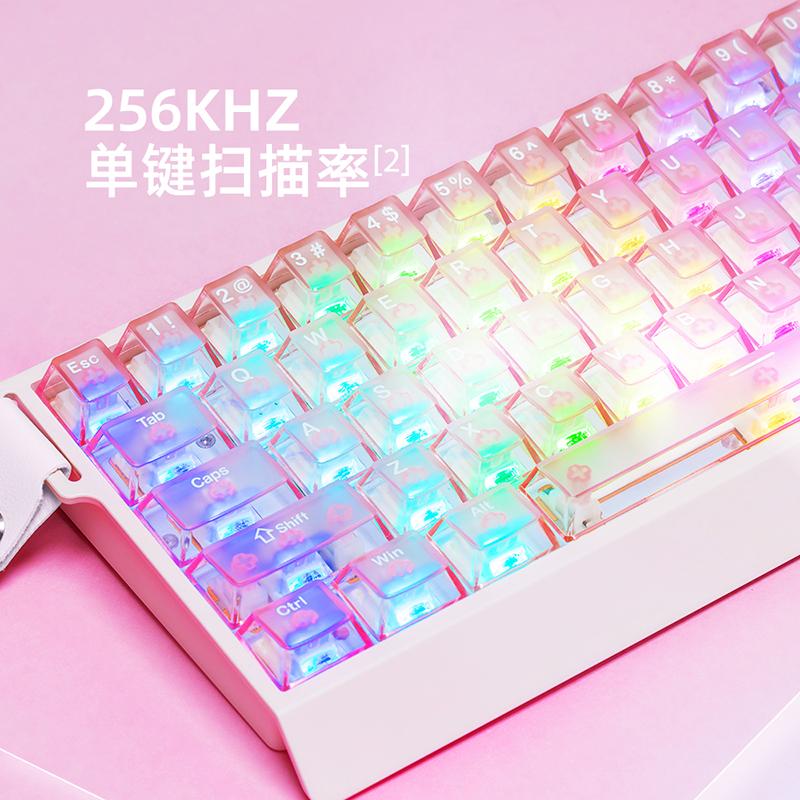 Carotmas Mercury68 Magnetic Switch Mechanical Keyboard 8000Hz Rapid Trigger 0.004mm Hall Effect 68 Keys Gaming Keyboards Gift