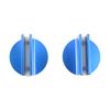 2pcs Large Slotted Universal Magnetic Jack Pad Weld Frame Rail Adapter