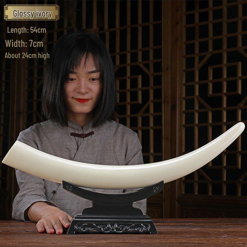 Ivory Chinese-Inspired TV Cabinet & Wine Storage for Living Room