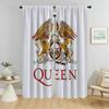 Кухонные шторы для гостиной Rock-Queenes Shades Halloween Decoration Window Curtain Partition Home Interior Curtains Camera