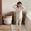 A Kids Thermal Underwear Set Cartoon Cotton Homewear 3-8 Years Old