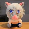 Cartoon Demon Slayer Plush Toys Kawaii Kamado Tanjirou Agatsuma Zenitsu Kamado Nezuko Stuffed Dolls Lovely Pillow