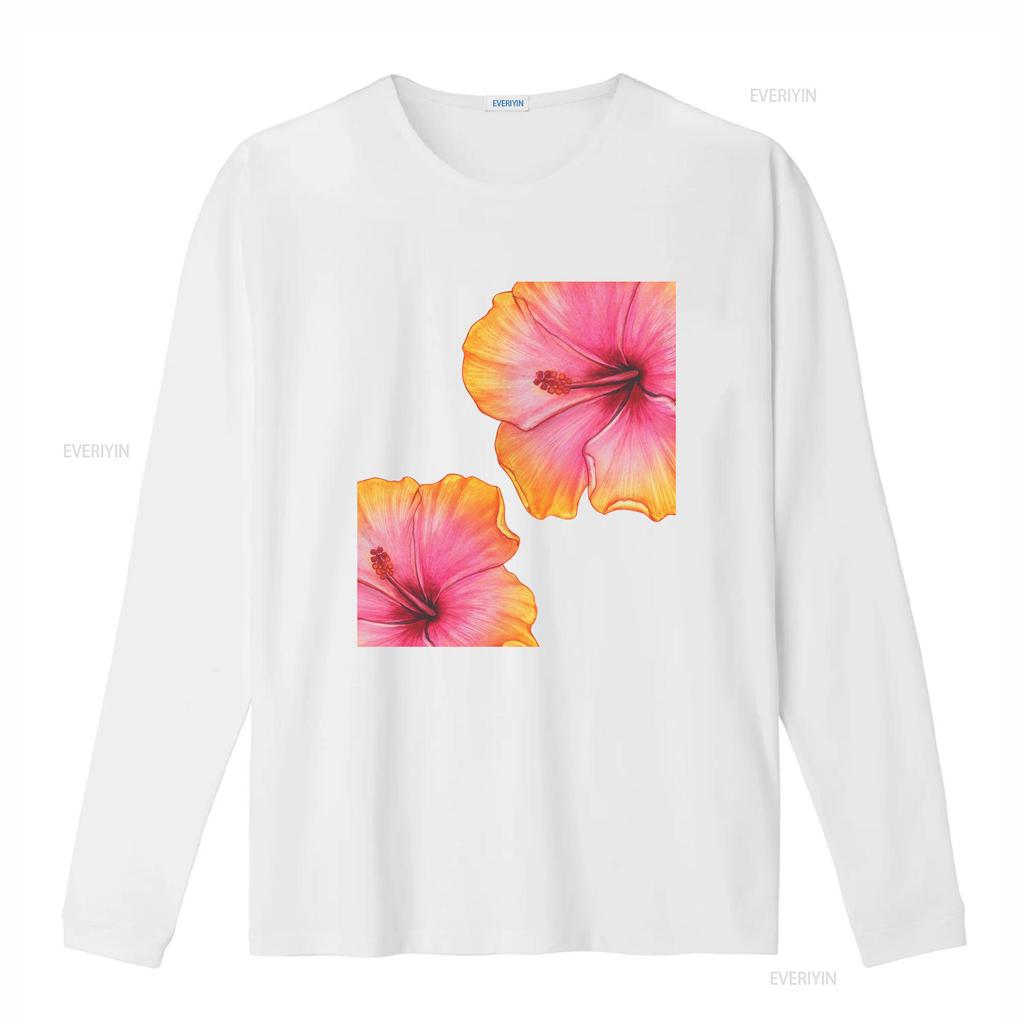Floral T Shirt Vibrant Hibiscus Design Summer Fashion Casual Wear Beach Days Ideas Travel Style vintage Washed streetwear