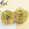 Straw Bag Charm Pendant Imitation Leather Artificial Hydrangea Ball Small Decorative Keychain with Adjustable Drawstring Bags Keys Backpacks Accessory