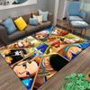 "One Piece Anime Carpet Featuring Straw Hat Crew Characters Design" Suitable for use as an anti-slip for living room bedroom sofas