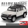 2026 Новый ЛИЦЕНЗИРОВАННЫЙ 1:24 Toyota Cruiser FJ Colooze Внедорожник для пересеченной местности Модель из сплава SUV Имитация звука и света Подарок на день рождения для ребенка Модель
