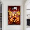 Игра DOOM видео классический игровой постер настенная живопись на холсте картины для гостиной домашний декор принты плакаты