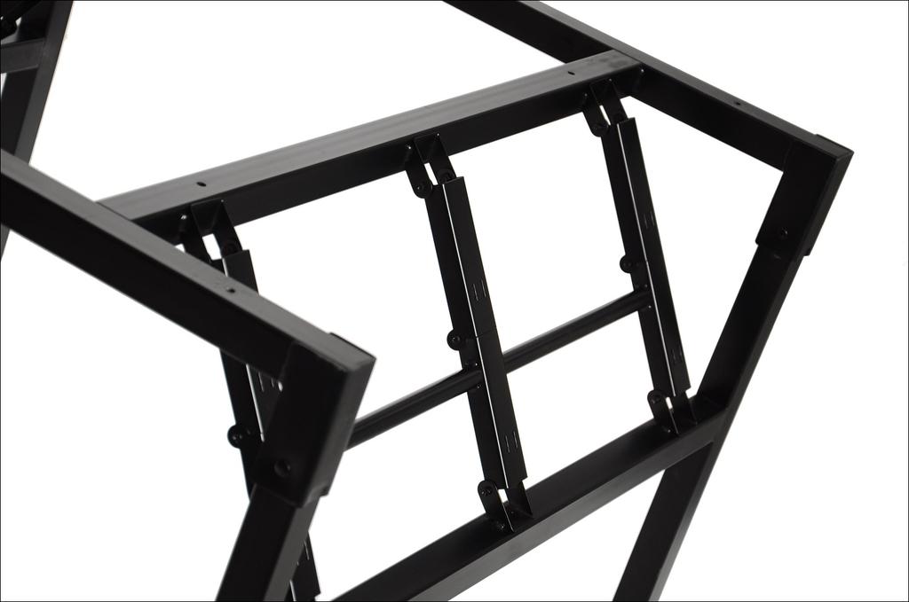 Folding frame for desk or table NY-A024 KW. - 96x96 , black