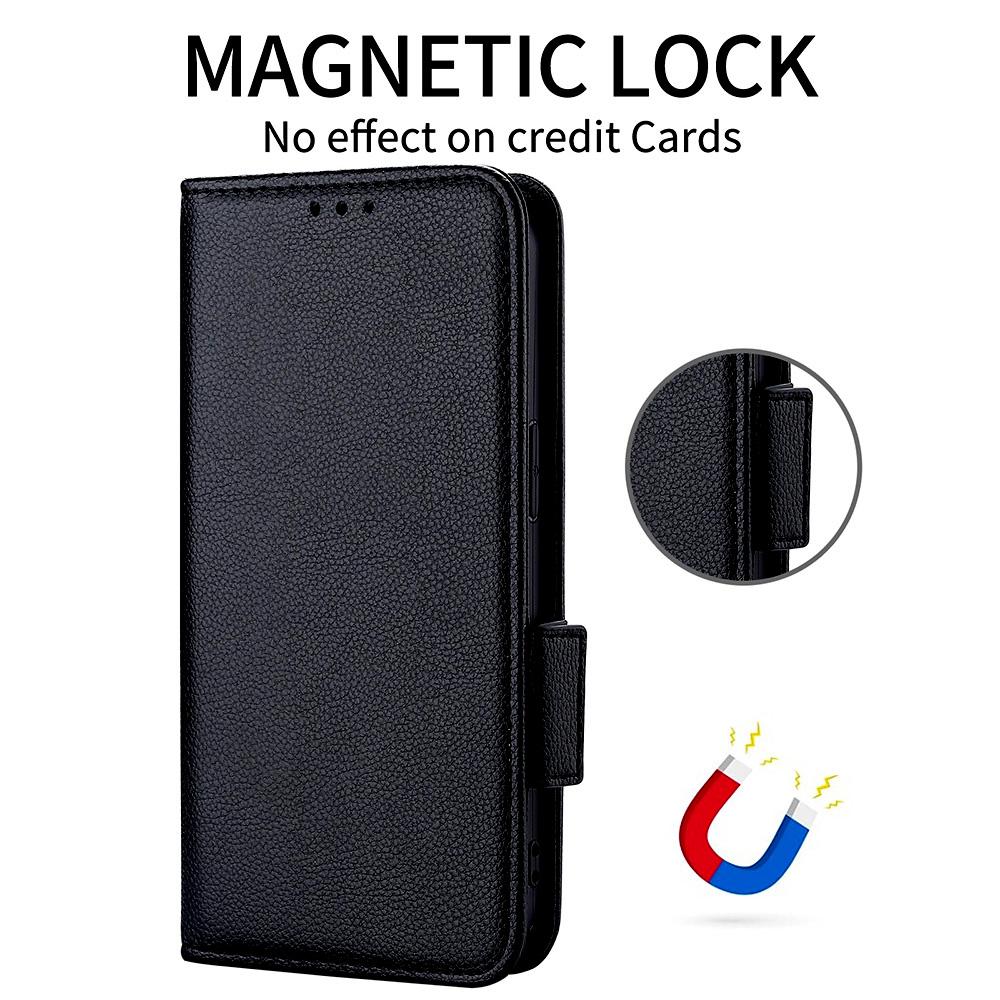 For Sony Xperia 1 VII Case with Wrist Strap Litchi Texture PU Leather Wallet Phone Cover