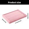 Velvets Jewelry Organizer Earrings Bracelets Necklaces Rings Display Stand Elegant Showcase Tray for Accessories