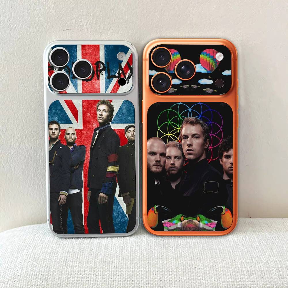 Поп-рок группа C-Coldplay Защитная наклейка на заднюю панель с защитой от царапин Обертка-скин Для IPhone 17 Pro 17 Pro Max
