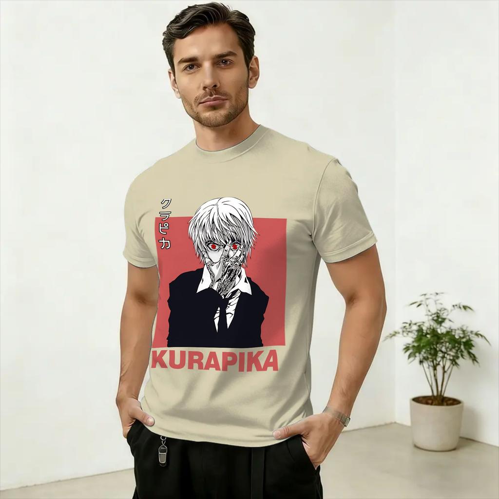 Unisexs Kurapika T Shirt Cotton Tops Vintage Short Sleeve O Neck Tees Gift Idea TShirts