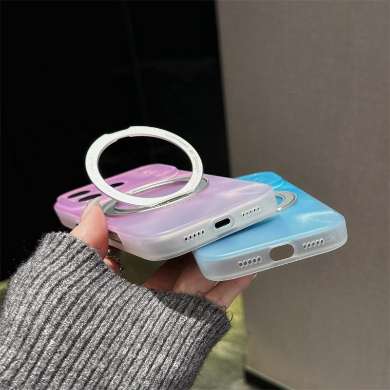 Магнитная подставка Dopamine Gradient для чехла iPhone 17/16 Pro Max/15 Pro – Ощущение высокого качества