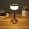 Настольная лампа в стиле ретро, ​​металлический сенсорный декор для бара, журнального столика, украшения ресторана, светильник для стола, светодиодный перезаряжаемый ночник для спальни