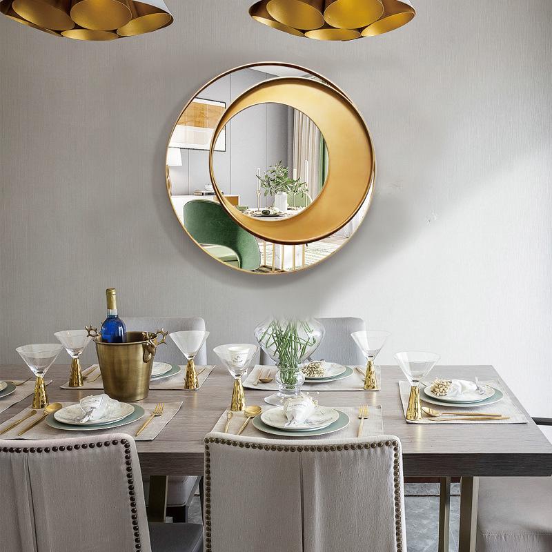 Роскошные украшения для стен гостиной Декоративные настенные зеркала Бесплатная доставка Декор комнаты Эстетика