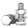 Набор болтов с шестигранной головкой, гаек и шайб из нержавеющей стали 304