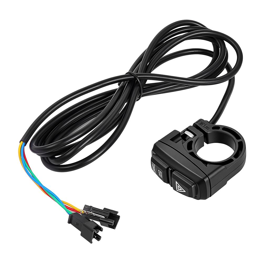 ECO TURBO Hazard Warning Multi Switch for Dualtron Togo Electric Scooter Handlebar Double Flash Warning Button Replacement Parts
