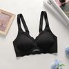Ultra-thin Jelly Strip Women's Bra with Small Breasts Breathable Push-up and No-wire Bra for Small Breasts