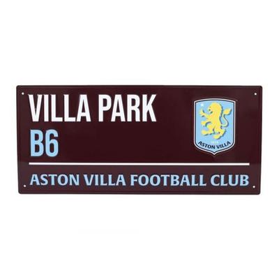Металлическая уличная табличка Villa Park