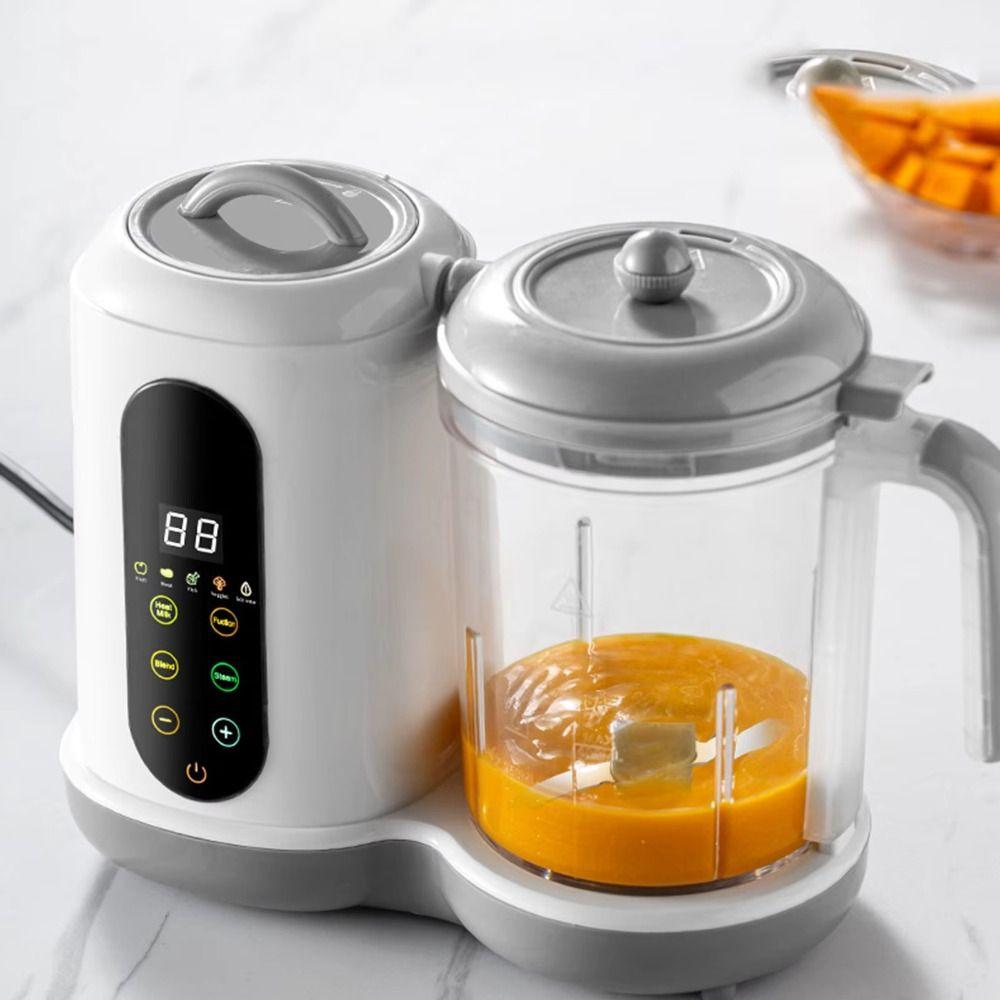 Integrated Timer Baby Food Processor Automatic Steaming Food Mill Machine  For Babies