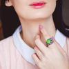 Jewelrywe Кольцо-часы Простое Большой циферблат Водонепроницаемые Аналоговые Кварцевые Деловое время
