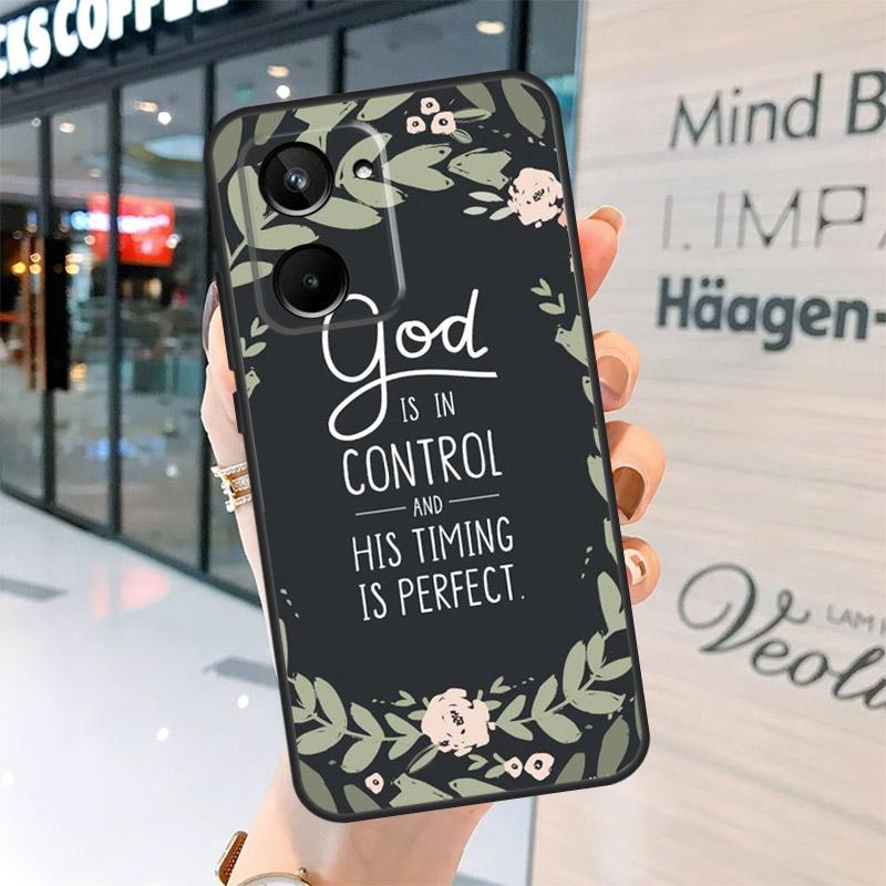Bible Qutoes Verse Belief God Jesus Case For Realme 15 14 13 12 11 Pro Plus GT6 GT7 Pro C55 C51 C35 C53 C61 C65 C67 C63 C71 C75