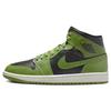 Air 1 Mid Altitude Green Женские кроссовки Black Sail Altitude-Green-Heather BQ6472-031
