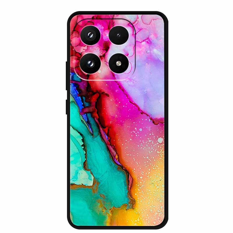Для Xiaomi 17 Чехол Мультяшный Черный Силиконовый Роскошные Чехлы для Телефона для Xiaomi17 Ударопрочные Мягкие Чехлы для Xiaomi 17 5G TPU Funda Capa