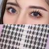 1 Set FALSE Eyelash Cluster Natural Look Fluffy Reusable Women Individual Fake Lashes