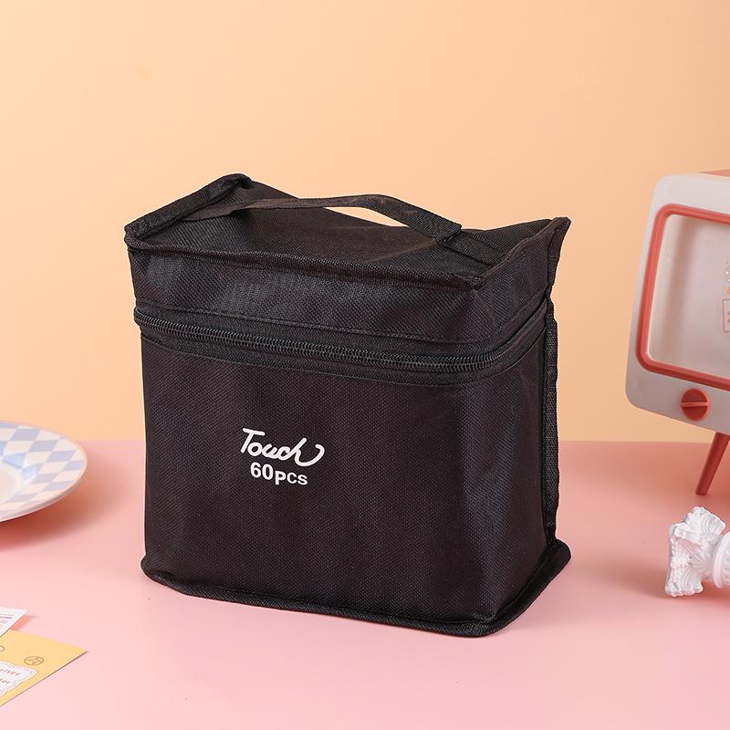 Набор из 262-цветных перманентных маркеров с двойным наконечником для студентов, занимающихся искусством и живописью