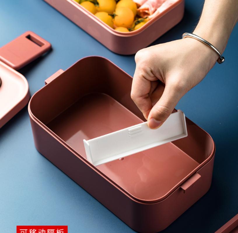 Double Layer Portable Bento Box Portable Food Storage Containers Sealed Sover Japanese Style Lunch Container with Cooling Container | Breakfast Boxes