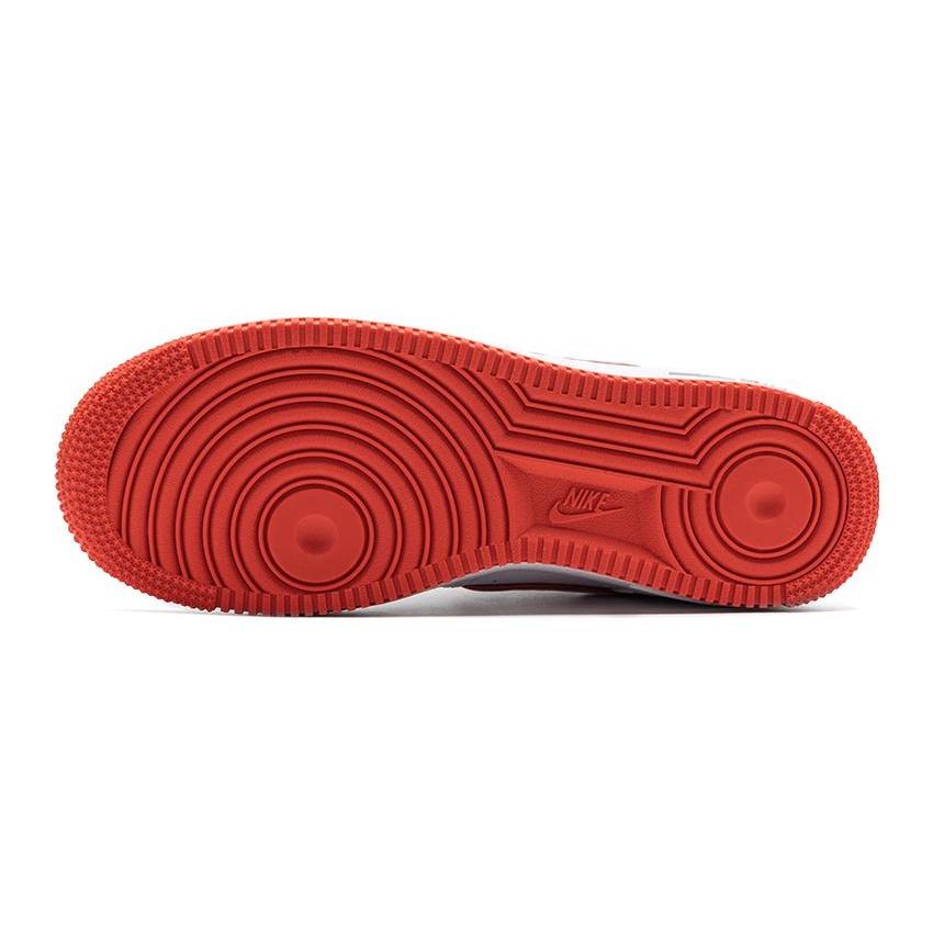 (GS) Nike Air Force 1 Low 'White Picante Red' Kids' DV7762-101