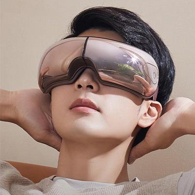 Массажер для глаз с теплом, вибрацией, снимающий усталость, улучшающий сон, умная маска для глаз, беспроводное подключение, музыка, для офиса, для расслабления глаз