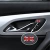 4 Car Stickers/Car Badges/British Flag Car Badge Stickers/Suitable for All Car Accessories, Car Knob Decorations, Door Handle Decorations,