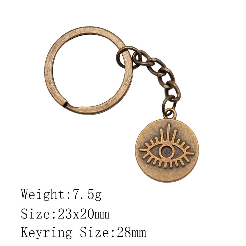 Брелок для ключей в виде сумки «Обратно в школу» с изображением руки Хамсы и глаза Гора, украшения для дома, крутой брелок