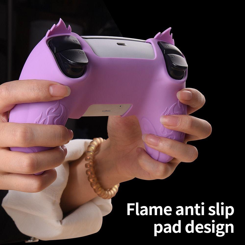 Soft for PS5 Controller Skin Silicone Shell Gamepad Case for PlayStation 5 Game Accessories